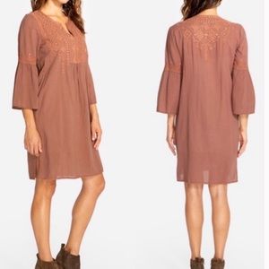 Johnny Was Megan Flare Sleeve Tunic Dress Sz.S NWT
